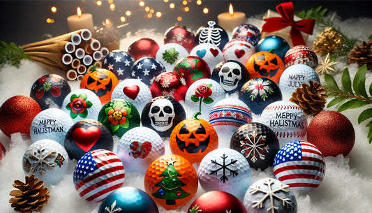 Creative Ideas for Using Custom and Themed Golf Balls All Year Round