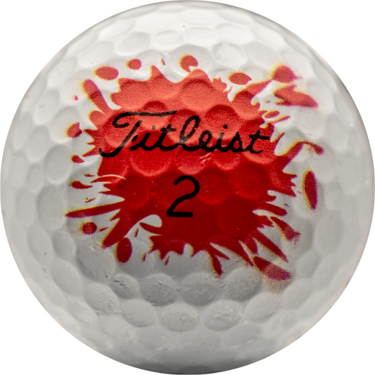 Titleist AVX Blood Splatter Golf Balls