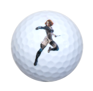 New Novelty Superhero Widow Golf Balls