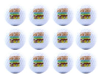 New Novelty I Like Bourbon and Golf Balls - ReNew Golf Balls