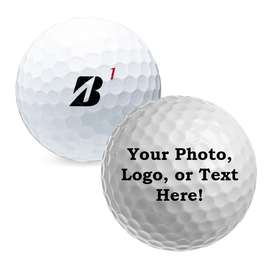 Personalized Refurbished Bridgestone Tour B RX Golf Balls - 1 Dozen