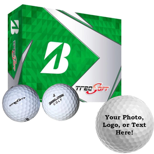 New Personalized Bridgestone TreoSoft Golf Balls