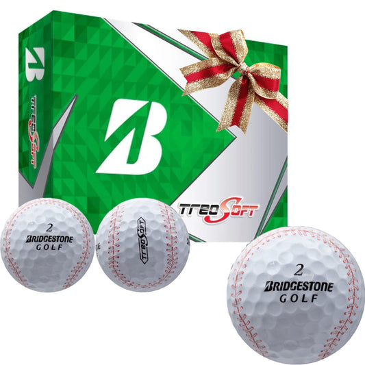 NEW Bridgestone TreoSoft Baseball Golf Balls - 1 Dozen