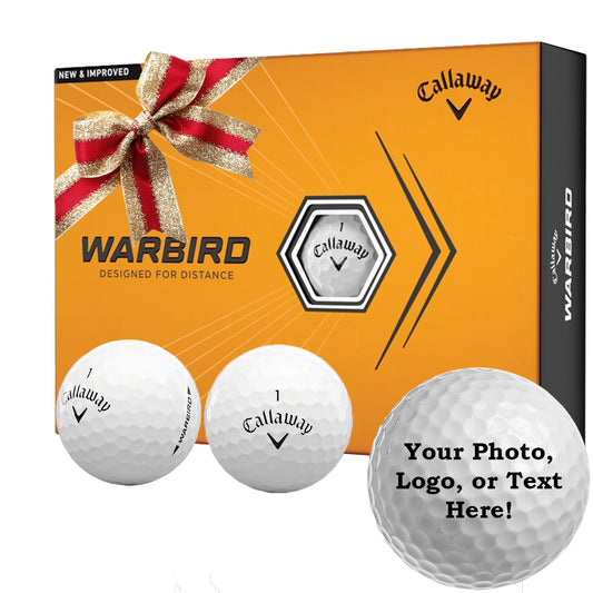 NEW Callaway Warbird Personalized Golf Balls - 1 Dozen