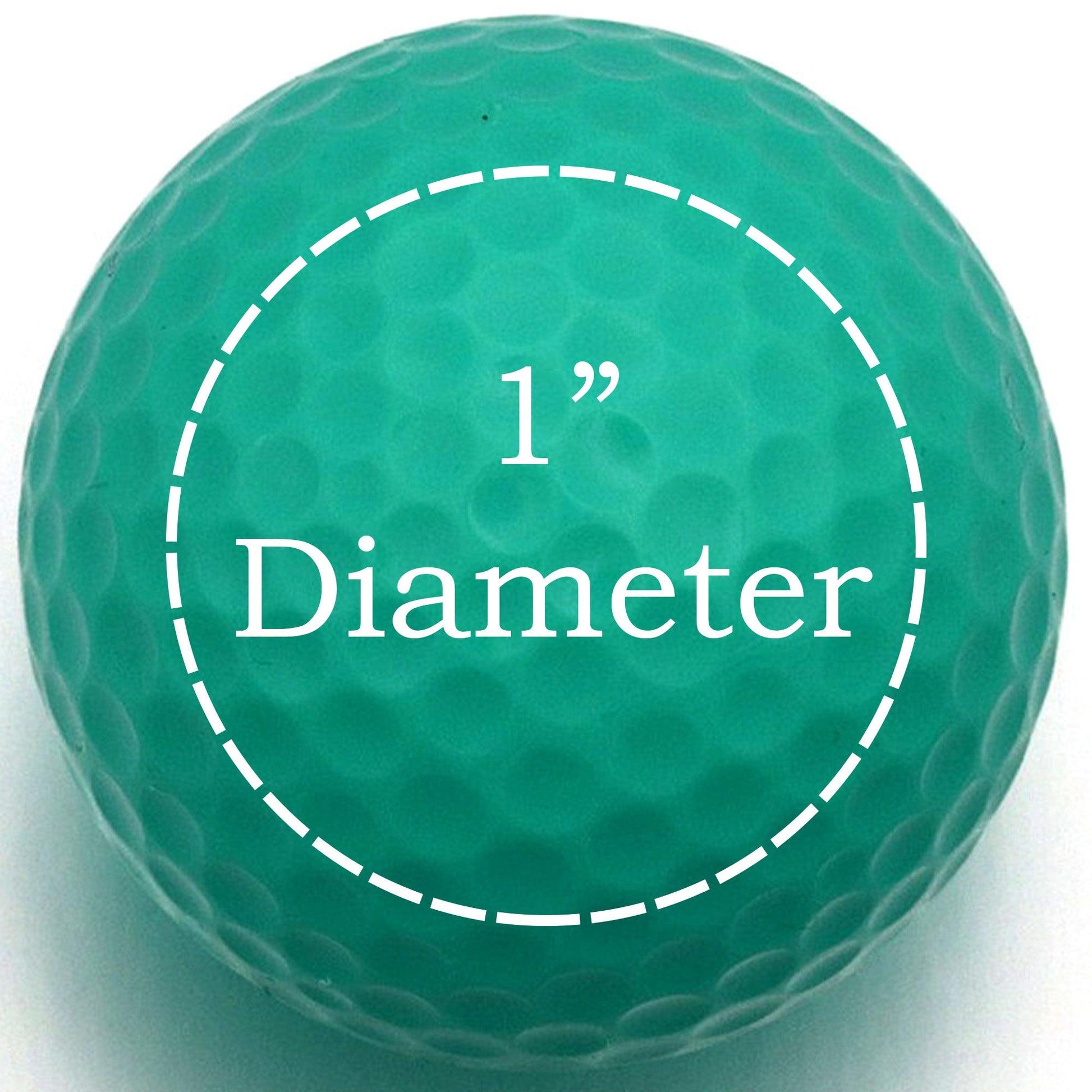 Personalized Aqua Blue Golf Balls - New - ReNew Golf Balls