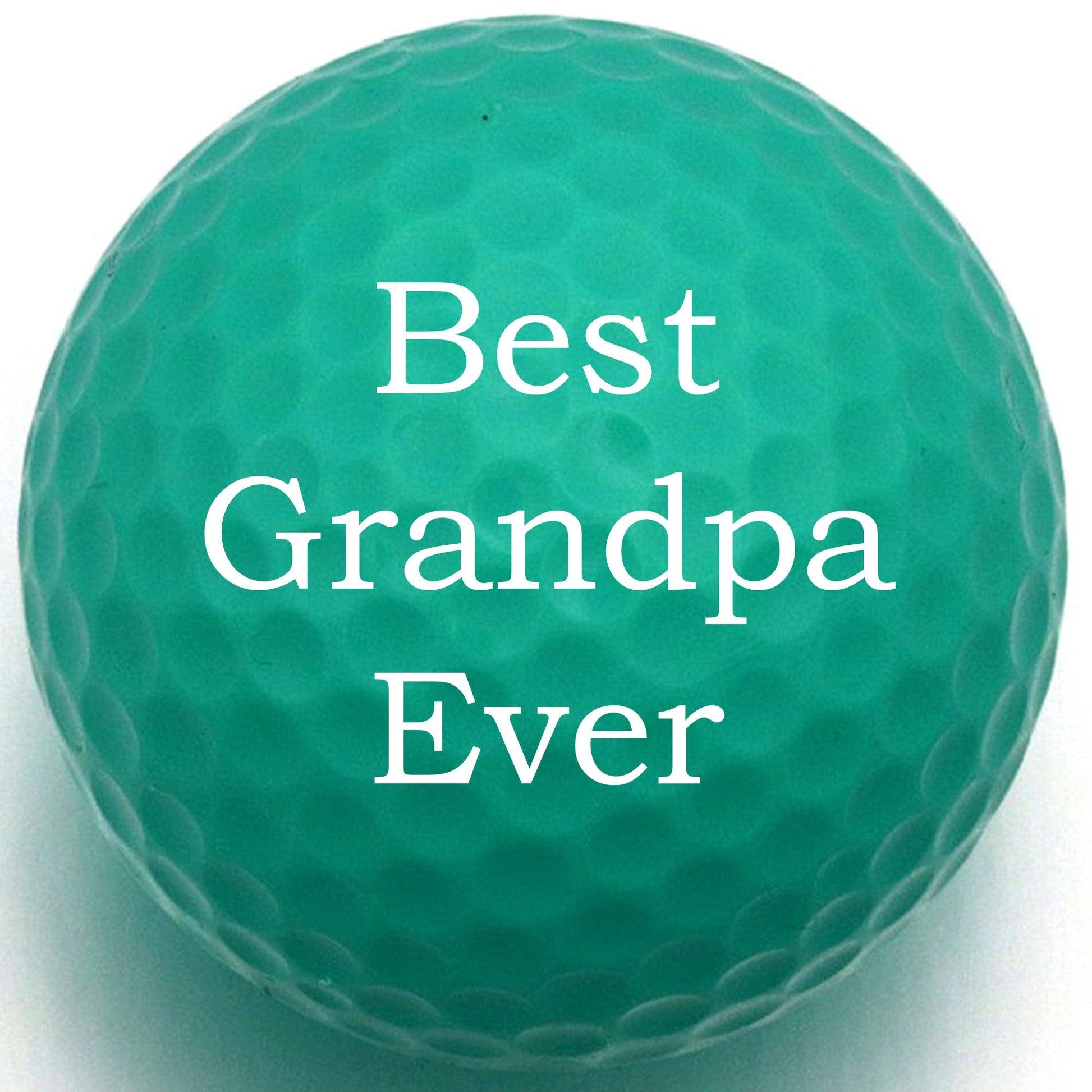 Personalized Aqua Blue Golf Balls - New - ReNew Golf Balls