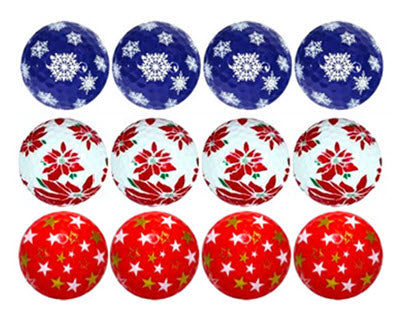 New Novelty Christmas Ornament Mix of Golf Balls