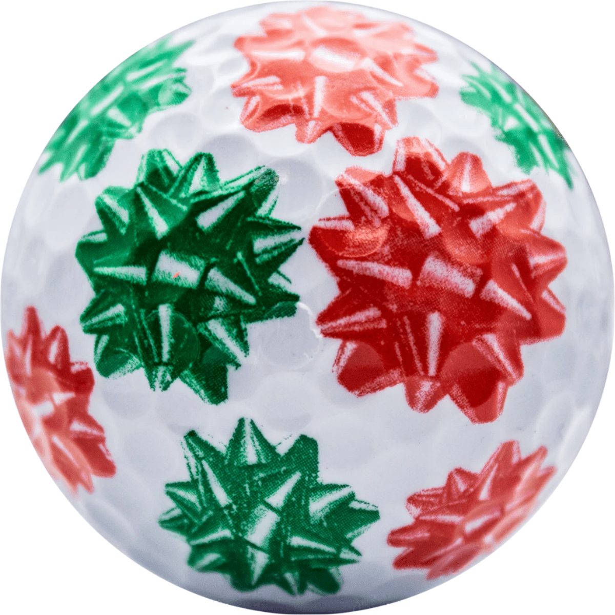 New Novelty Christmas Bows Golf Balls - ReNew Golf Balls