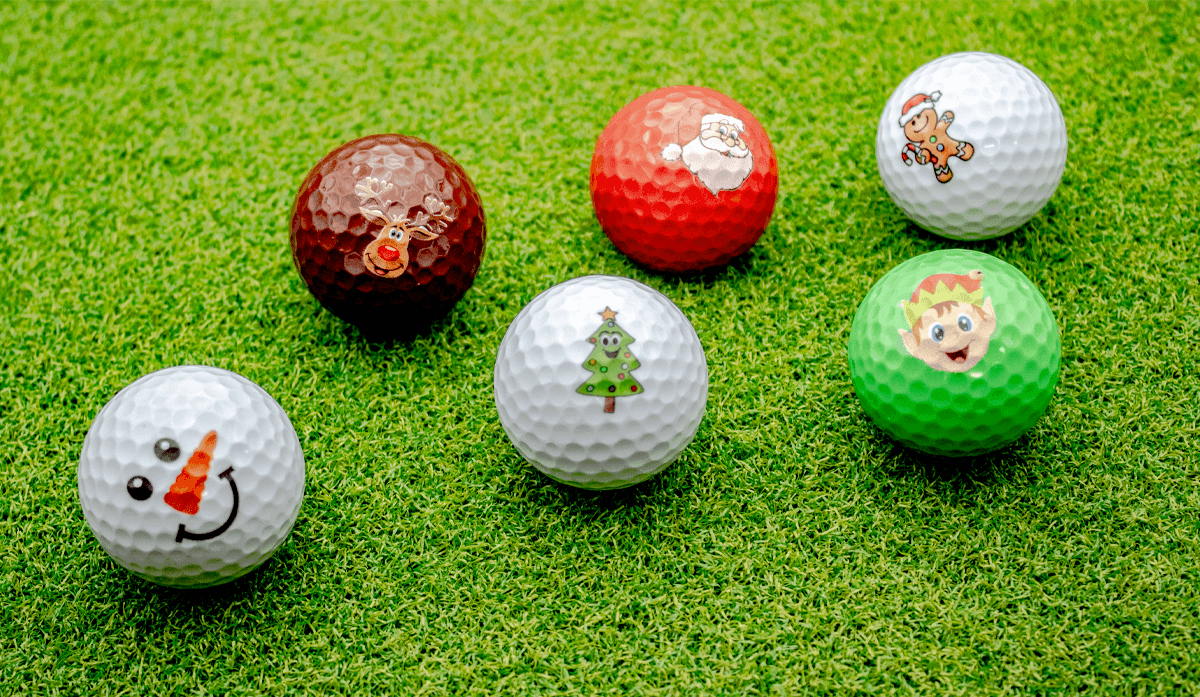 New Novelty Deluxe Christmas Mix Golf Balls - ReNew Golf Balls