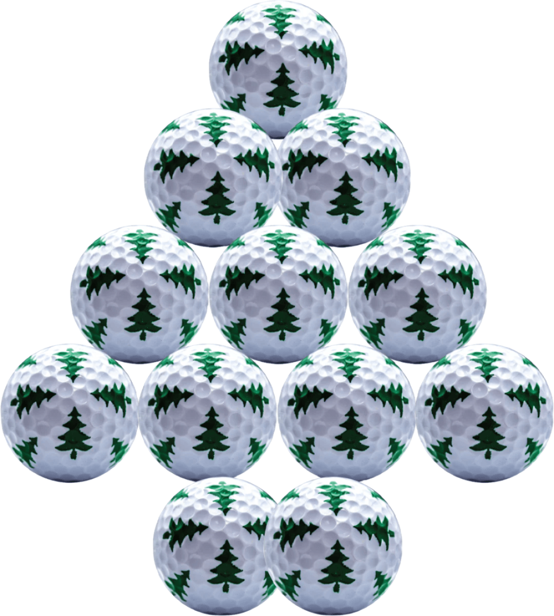 New Novelty Christmas Trees Golf Balls - ReNew Golf Balls