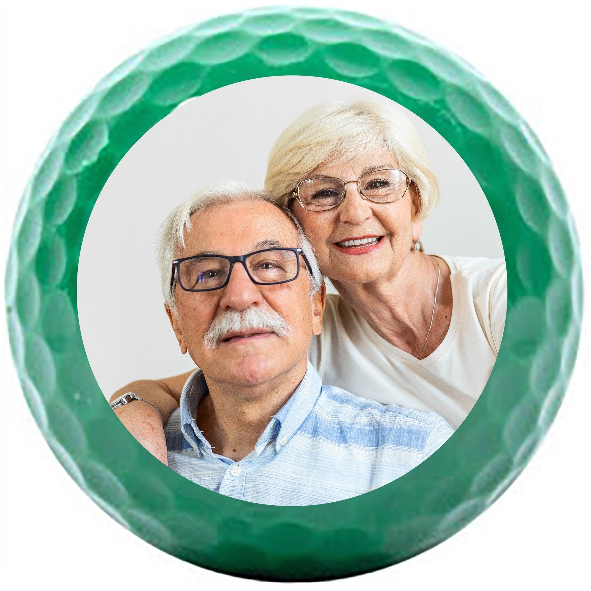 Personalized Dark Green Golf Balls - New - ReNew Golf Balls