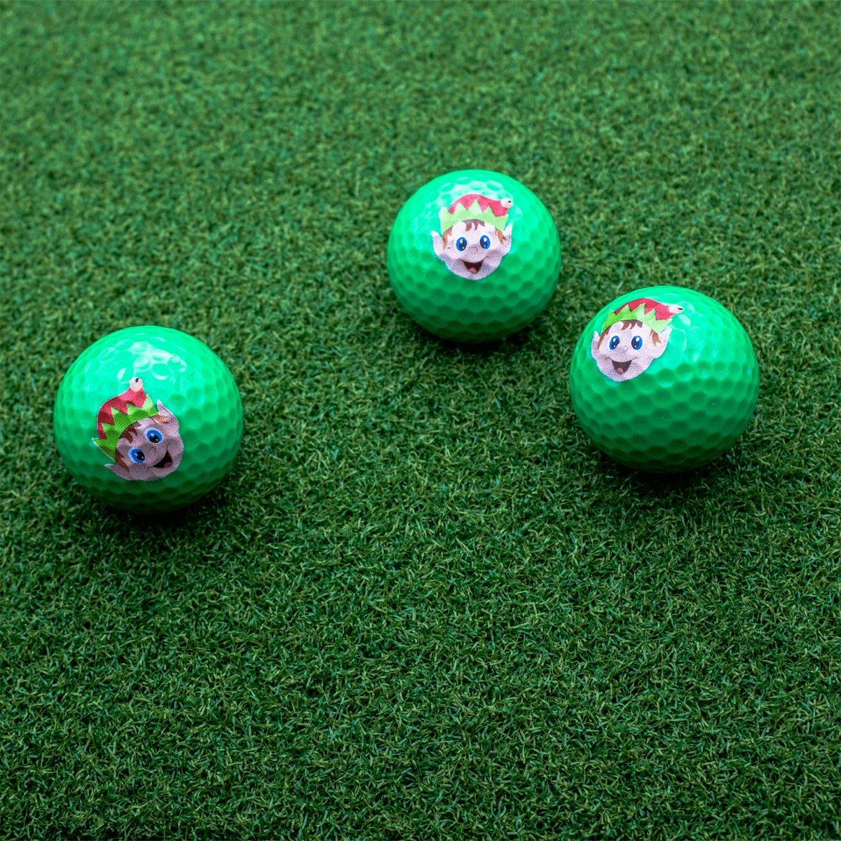 New Novelty Christmas Elf Golf Balls - ReNew Golf Balls