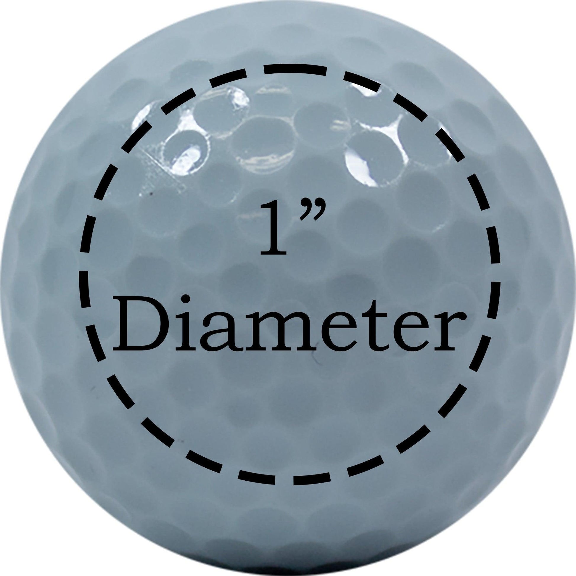 Personalized Gray Golf Balls - New - ReNew Golf Balls