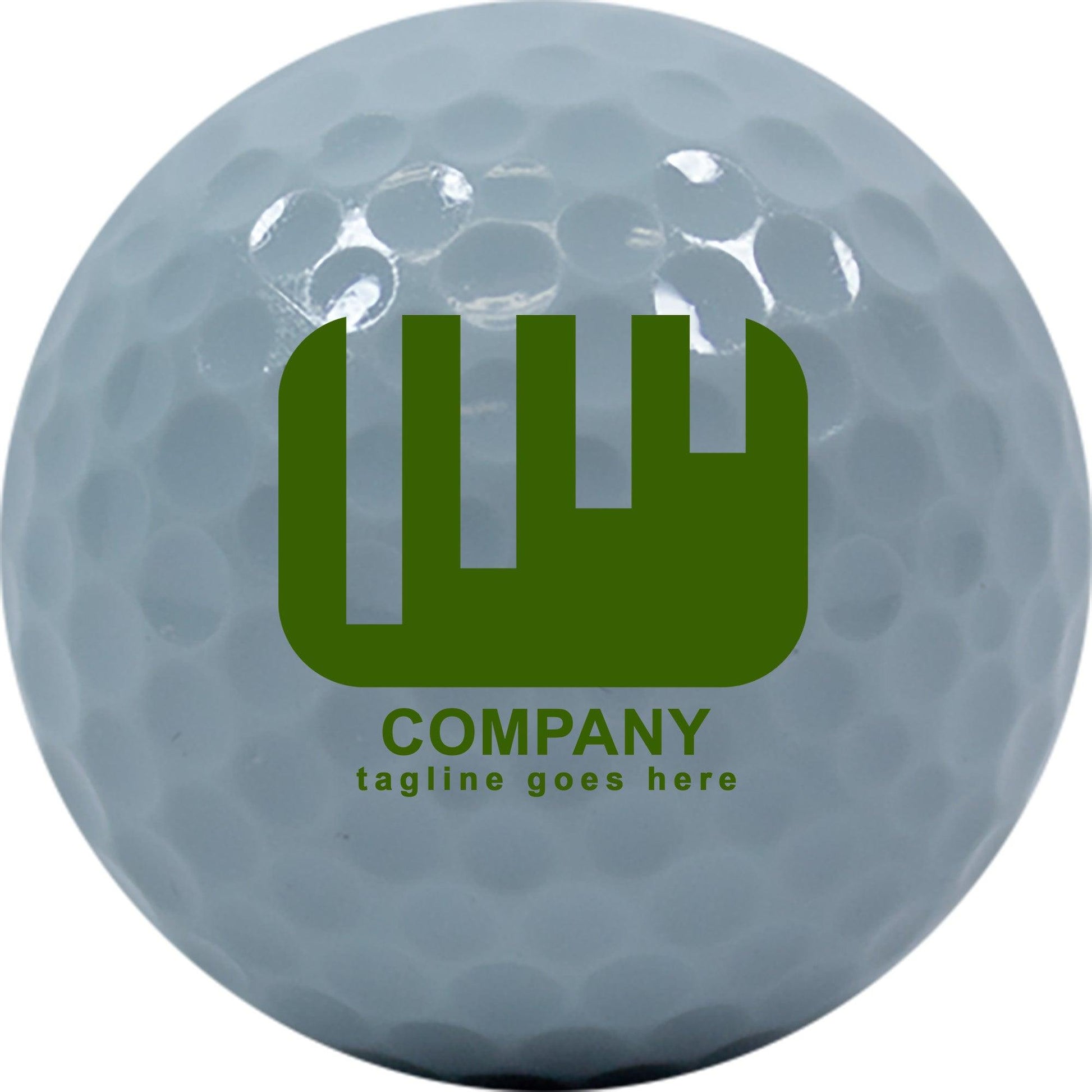 Personalized Gray Golf Balls - New - ReNew Golf Balls