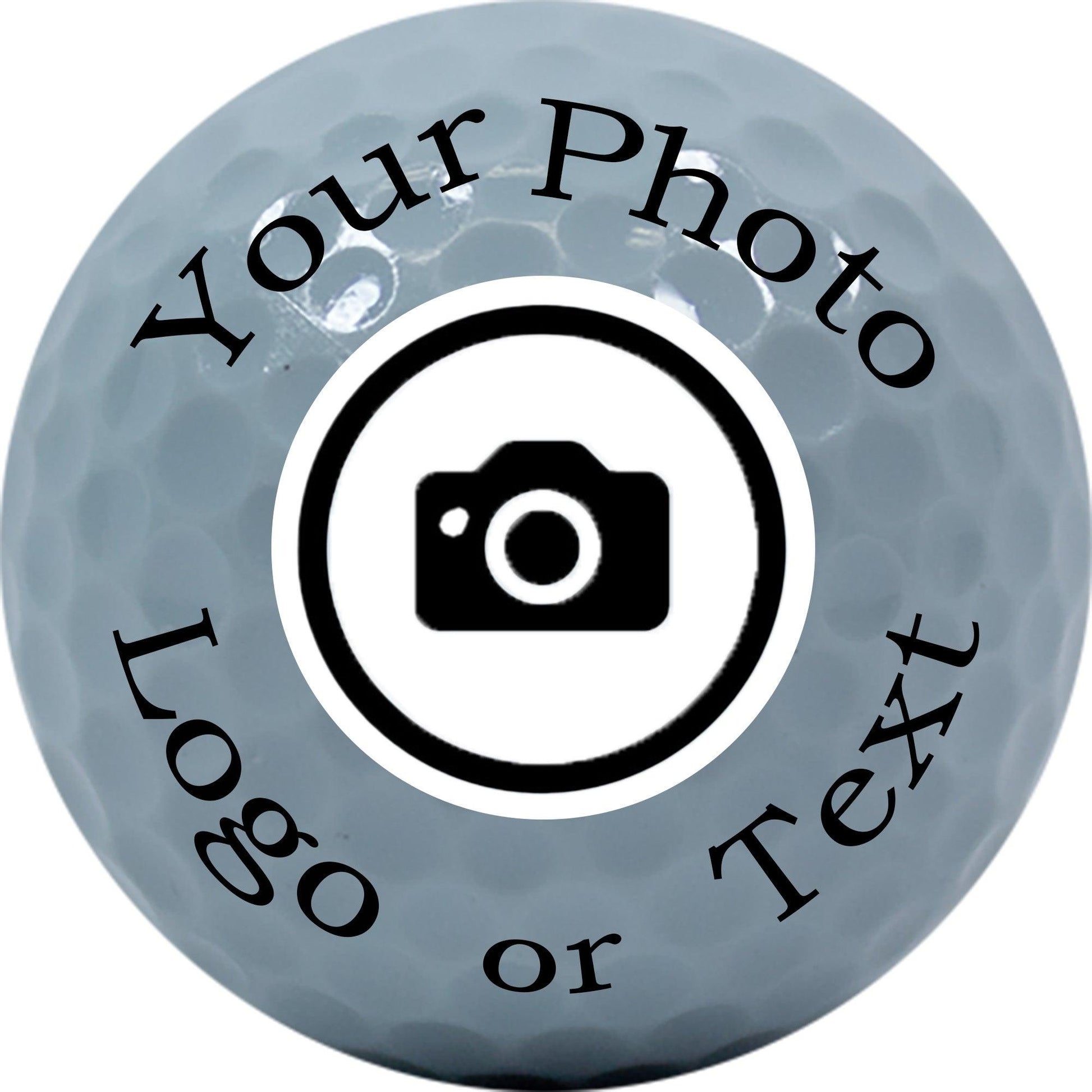 Personalized Gray Golf Balls - New - ReNew Golf Balls