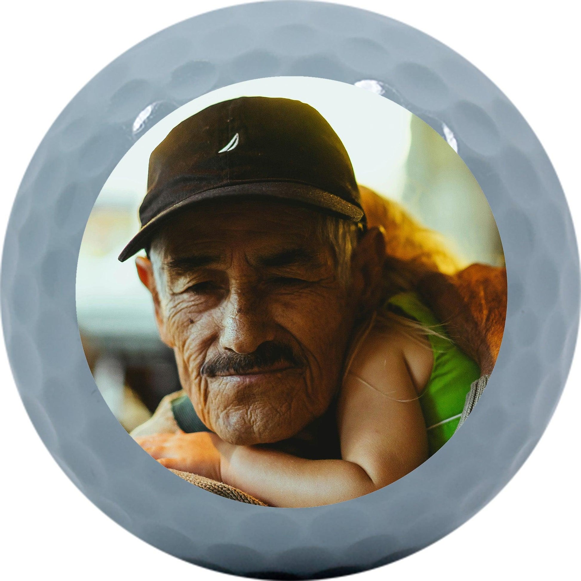 Personalized Gray Golf Balls - New - ReNew Golf Balls