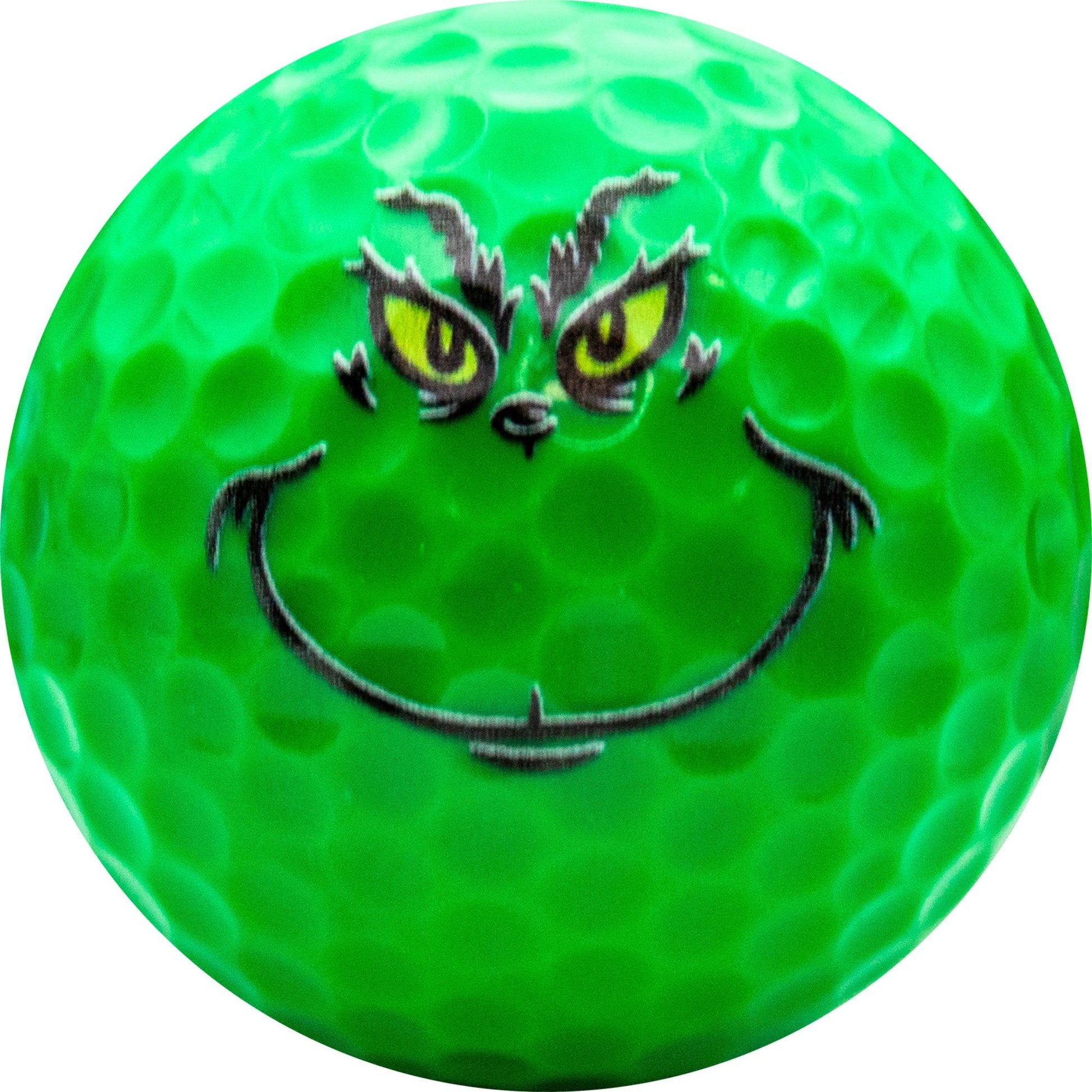 New Novelty Grinch Face Golf Balls - ReNew Golf Balls