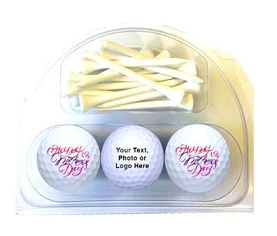 New Personalized Novelty Happy Mother's Day Golf Balls and Tees Set - ReNew Golf Balls