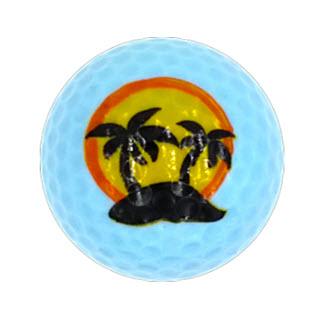 New Novelty Tropical Island Golf Balls - ReNew Golf Balls