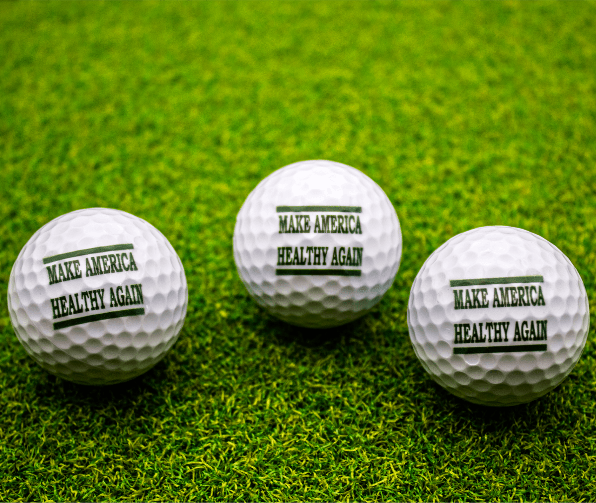 Refurbished Brands Trump - Make America Healthy Again Golf Balls - ReNew Golf Balls