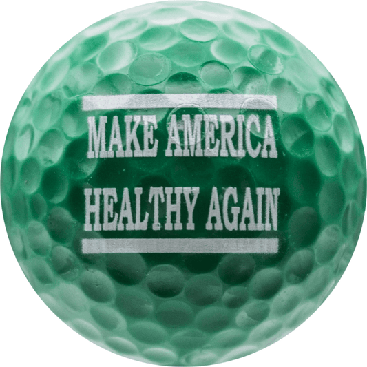 New Novelty Trump - Make America Healthy Again Golf Balls - ReNew Golf Balls