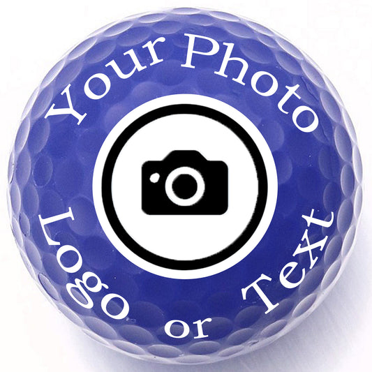 Personalized Dark Blue Golf Balls - New