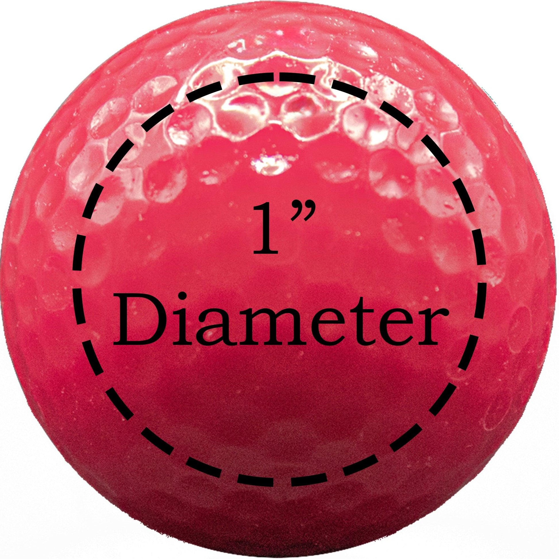 Personalized Neon Pink Golf Balls - ReNew Golf Balls