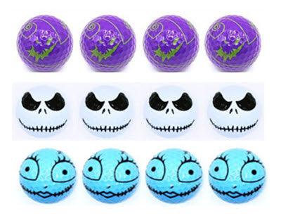 New Novelty Nightmare Before Christmas Golf Balls - ReNew Golf Balls