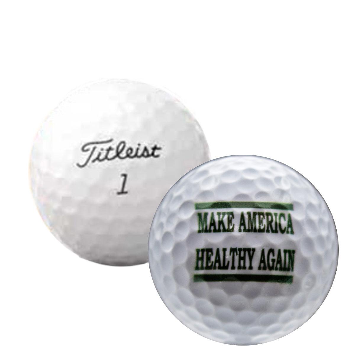 Refurbished Brands Trump - Make America Healthy Again Golf Balls - ReNew Golf Balls