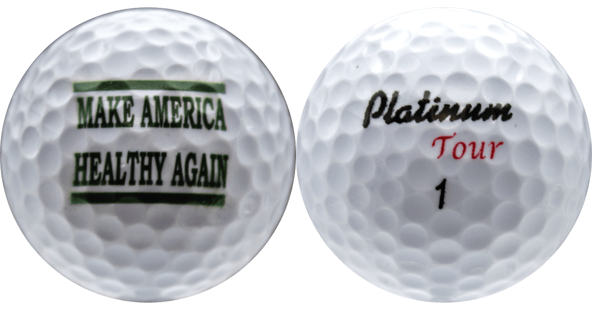 New Top Brands Trump - Make America Great Again Golf Balls - ReNew Golf Balls