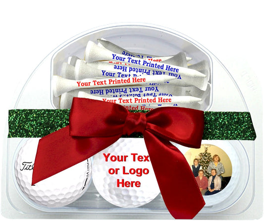 New Personalized Titleist Pro V1 Golf Balls and Tees