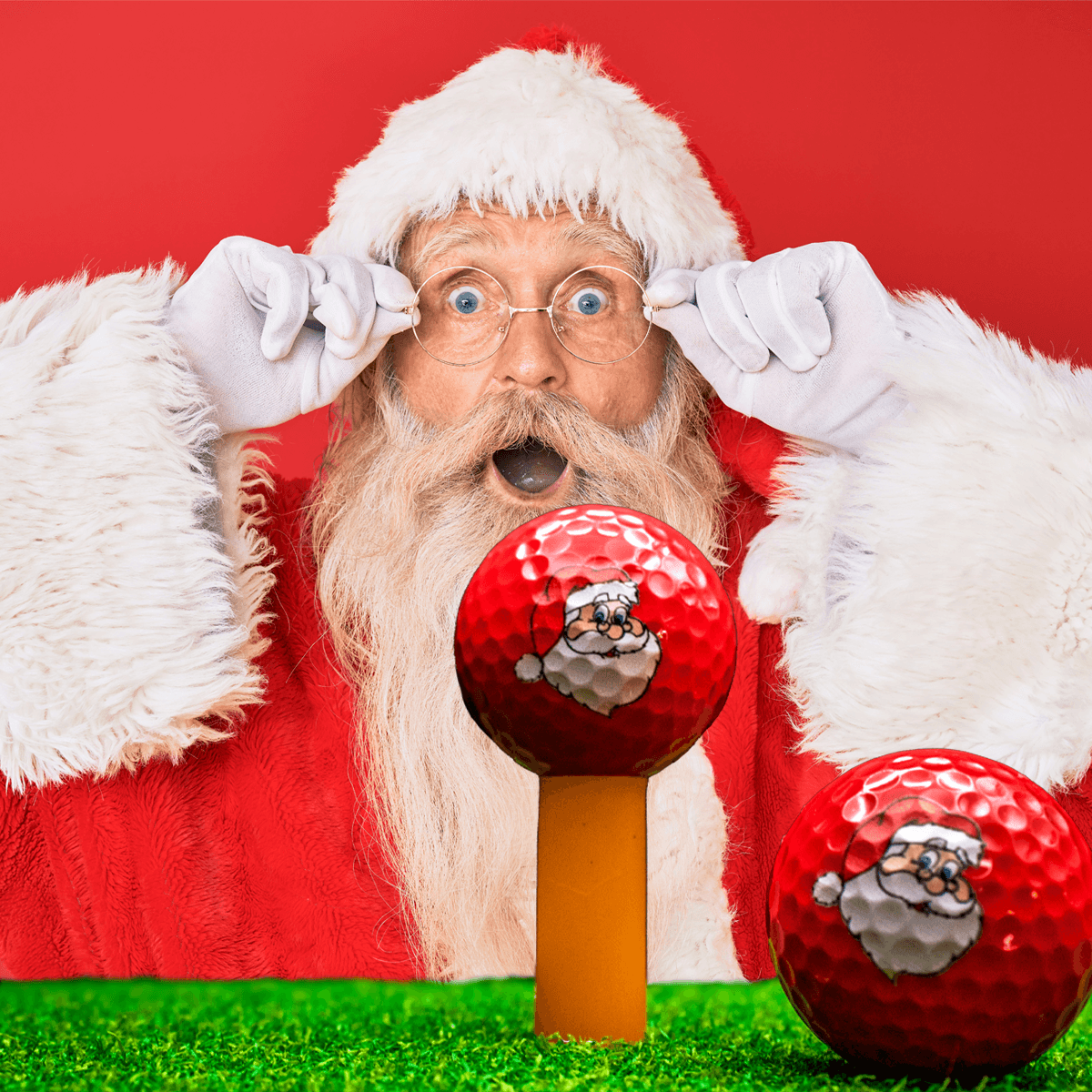 New Novelty Santa Golf Balls - ReNew Golf Balls