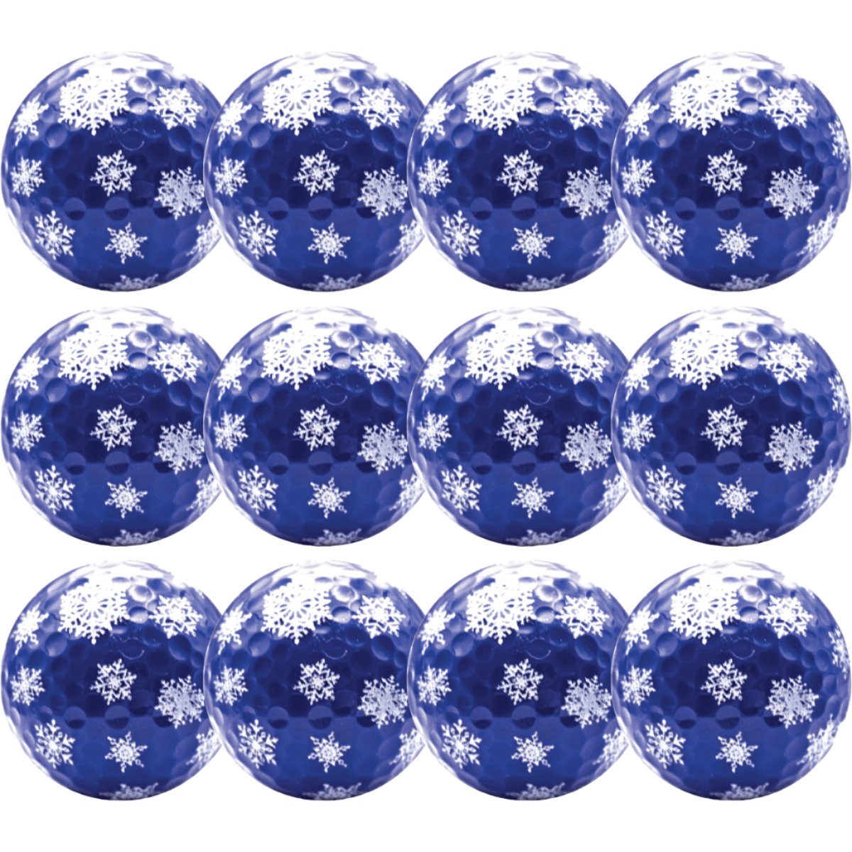 New Novelty Snowflakes Golf Balls - ReNew Golf Balls