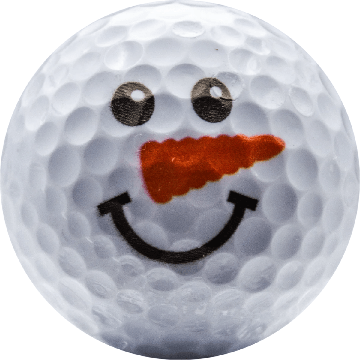 New Novelty Snowman Face Golf Balls - ReNew Golf Balls