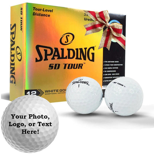 New Personalized Spalding SD Tour Golf Balls