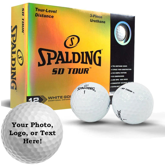 New Personalized Spalding SD Tour Golf Balls