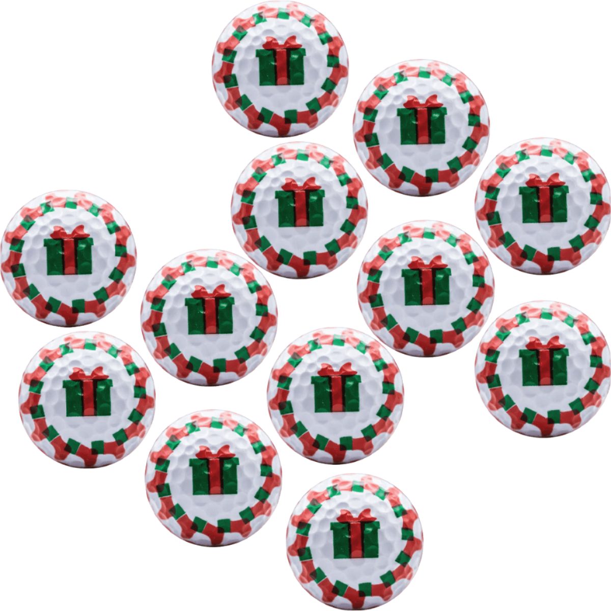 New Novelty Christmas Stocking Stuffer Golf Balls - ReNew Golf Balls