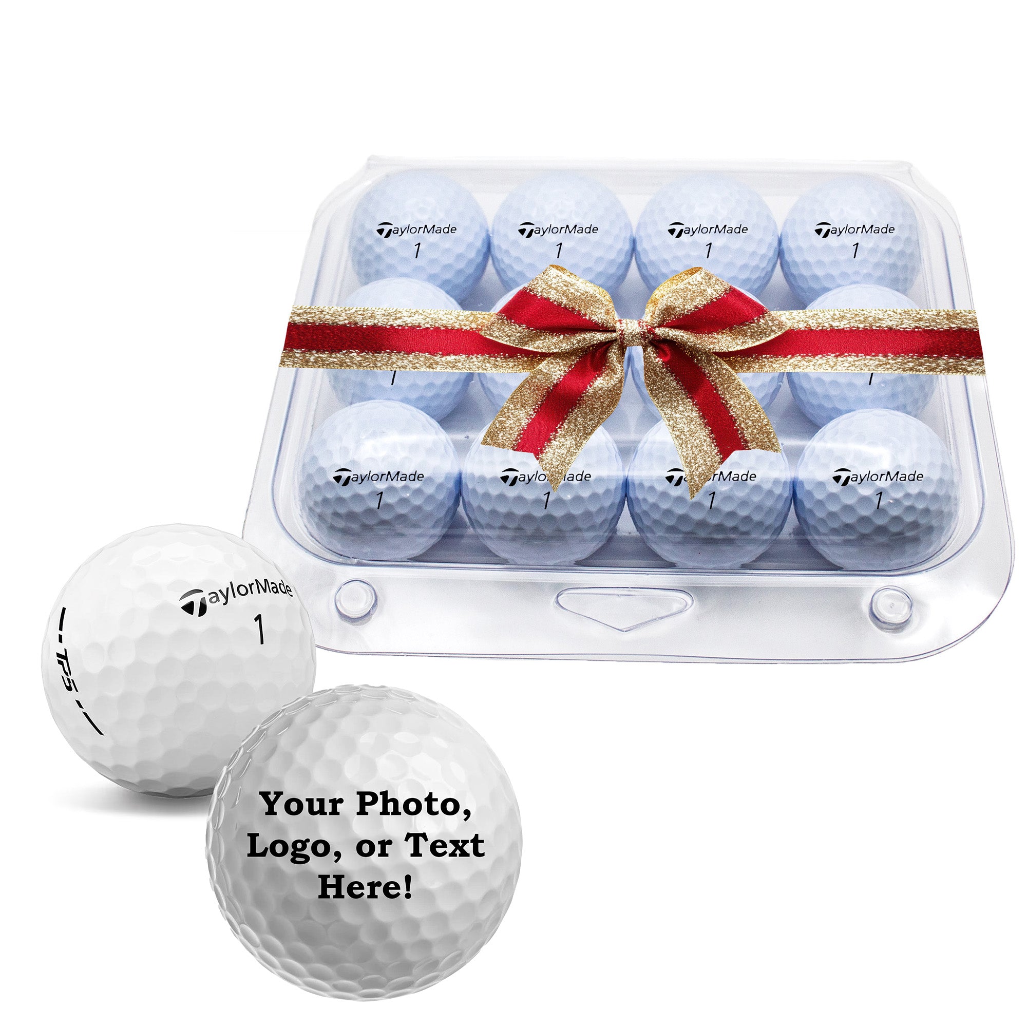 2 Dozen TaylorMade TP5 Personalized online REFINISHED Golf Balls