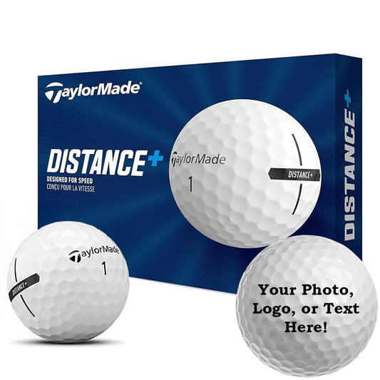 New Personalized TaylorMade Distance Golf Balls