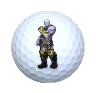 New Novelty Superhero Thanos Golf Balls