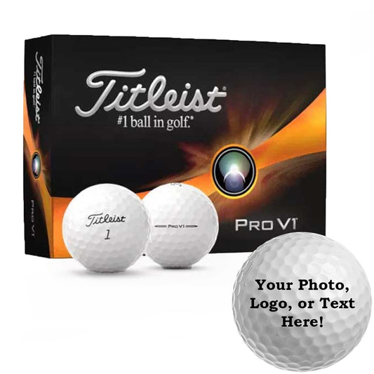 New Titleist Pro V1 Personalized Golf Balls