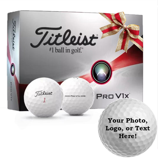 New Titleist Pro V1x Personalized Golf Balls