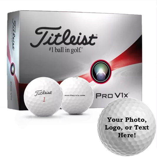 New Titleist Pro V1x Personalized Golf Balls