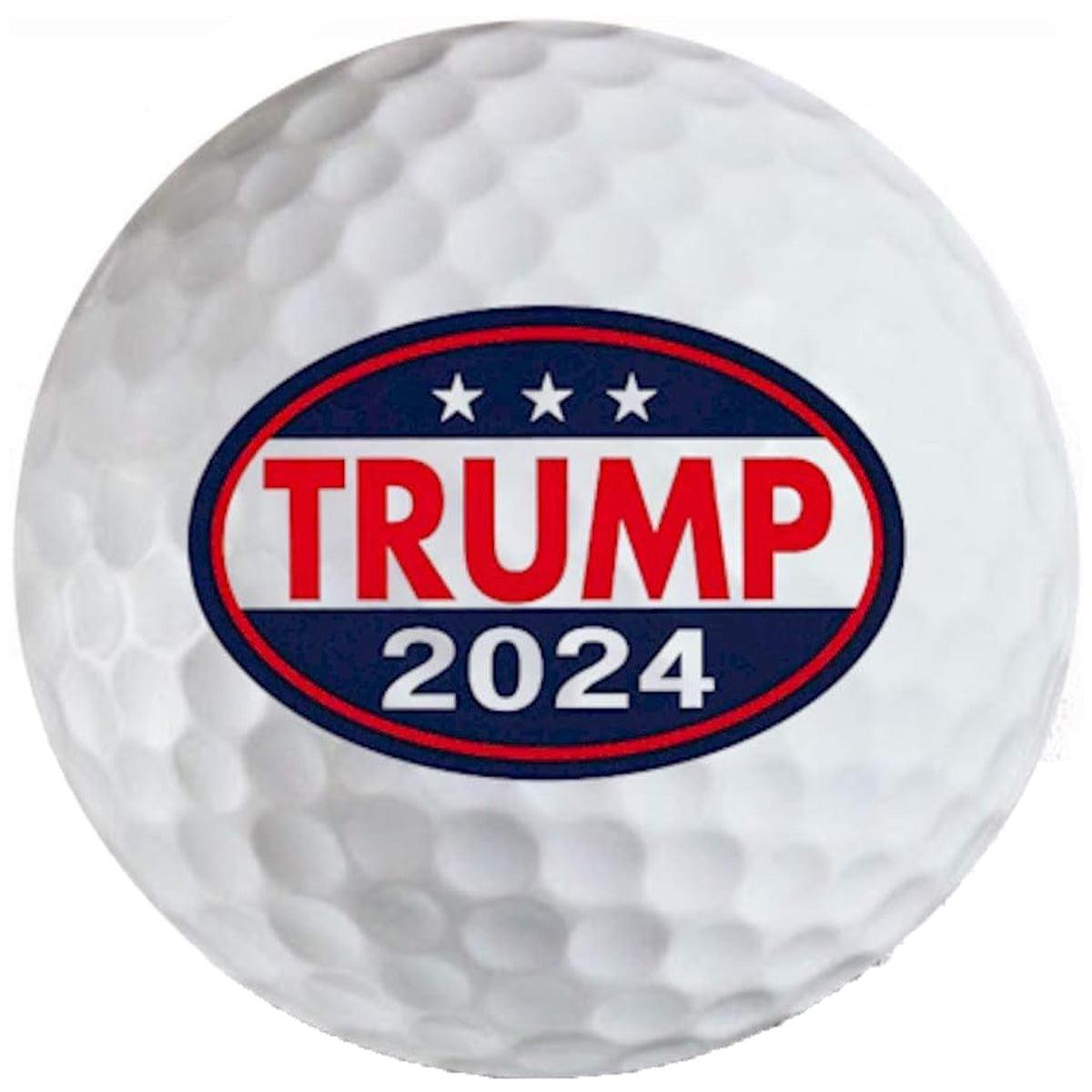 New Novelty Trump 2024 Golf Balls and Tees Set #2 - ReNew Golf Balls