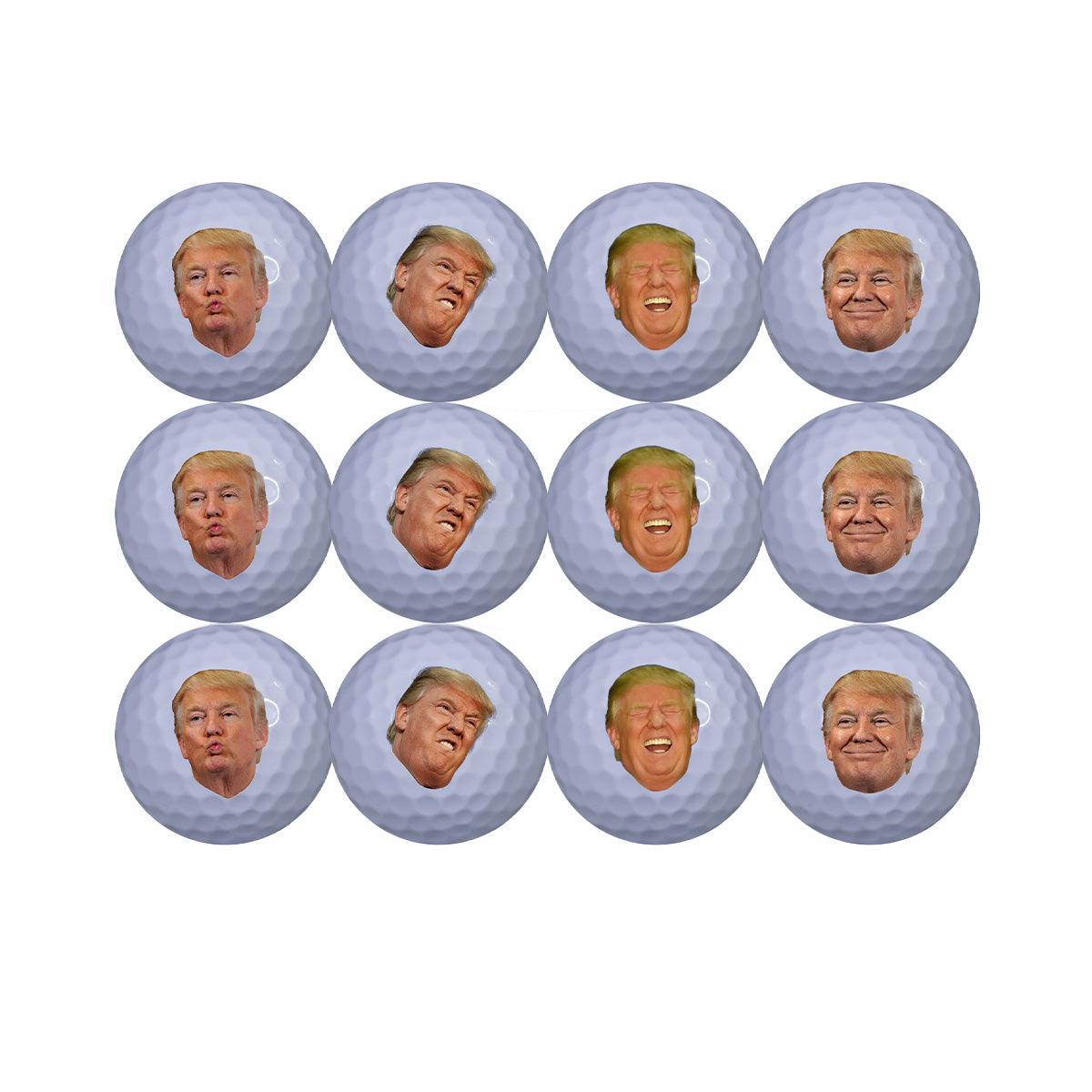 New Novelty Trump Faces Golf Balls - ReNew Golf Balls