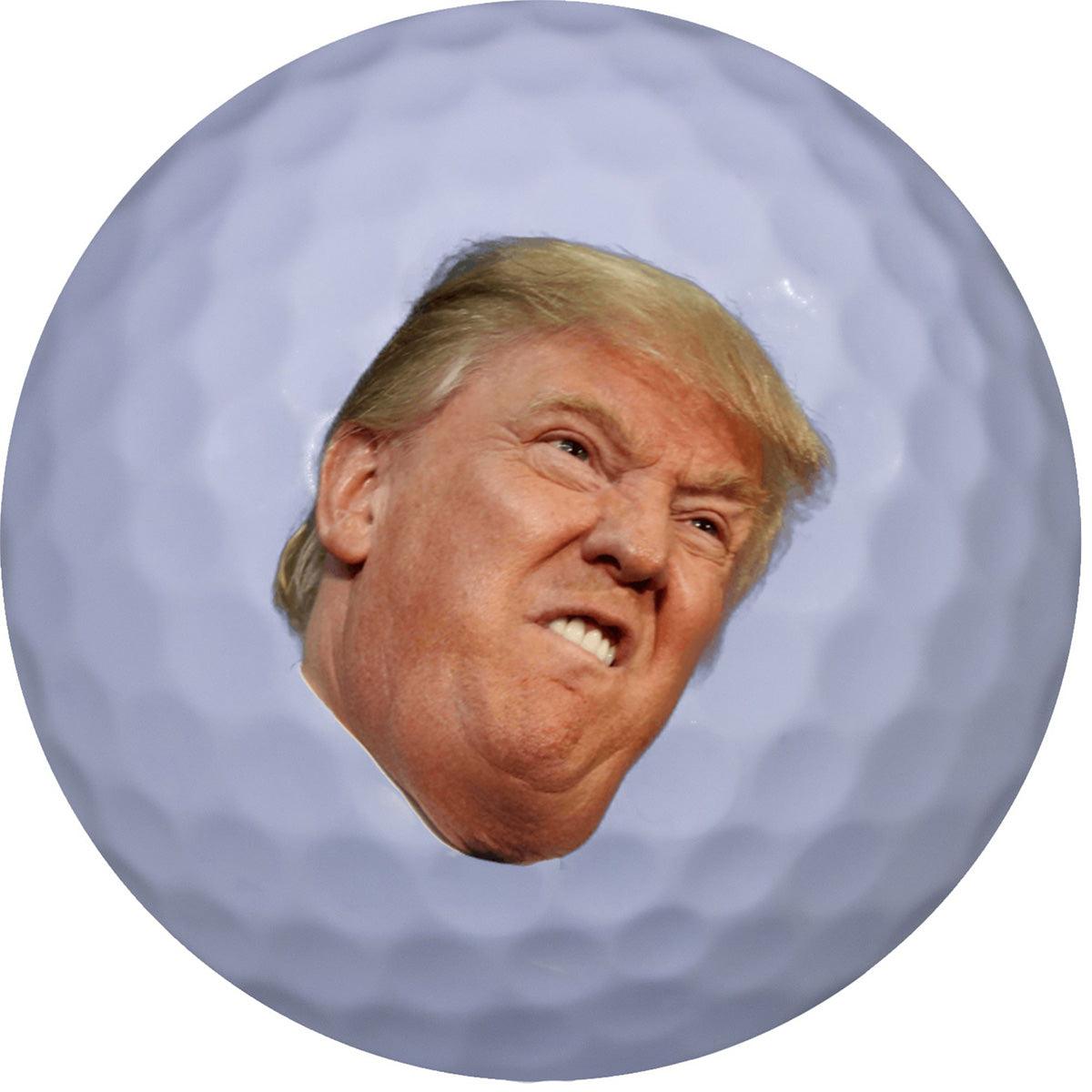 New Novelty Trump Faces Golf Balls - ReNew Golf Balls