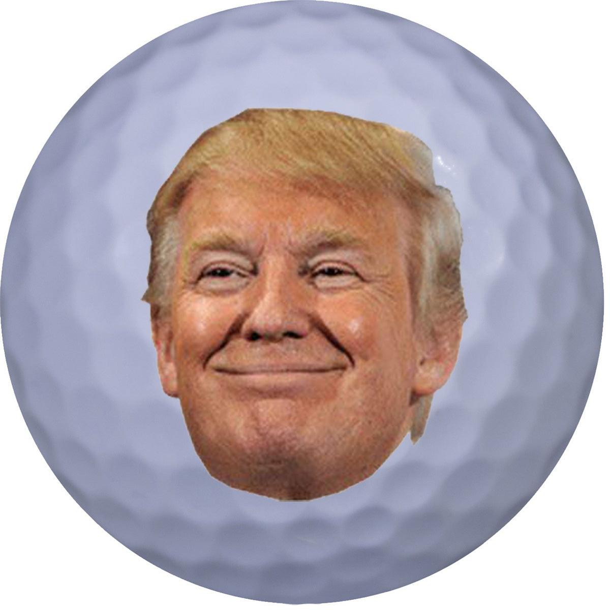 New Novelty Trump Faces Golf Balls - ReNew Golf Balls