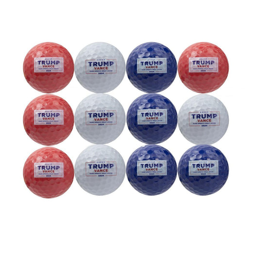 New Novelty Trump - Vance 2024 Golf Balls - ReNew Golf Balls