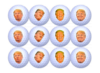 Trump Faces Golf Funny Golf Gifts