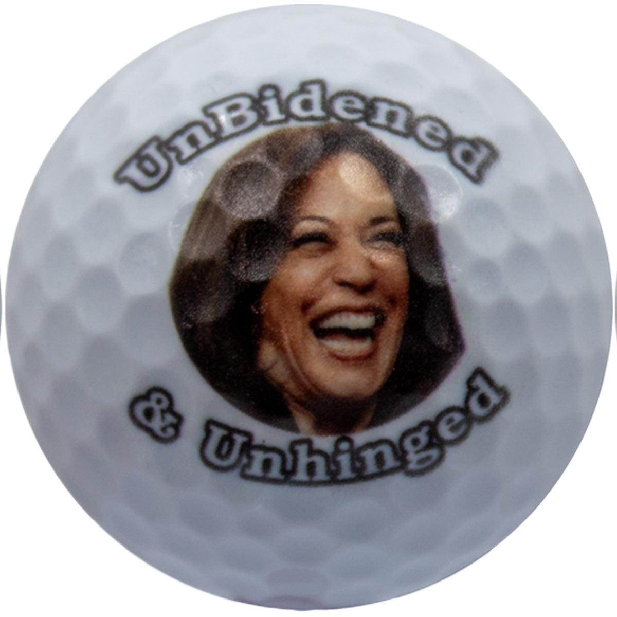 New Novelty UnBidened and Unhinged Golf Balls - ReNew Golf Balls